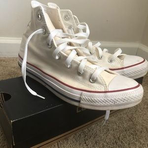 Off white high top converse